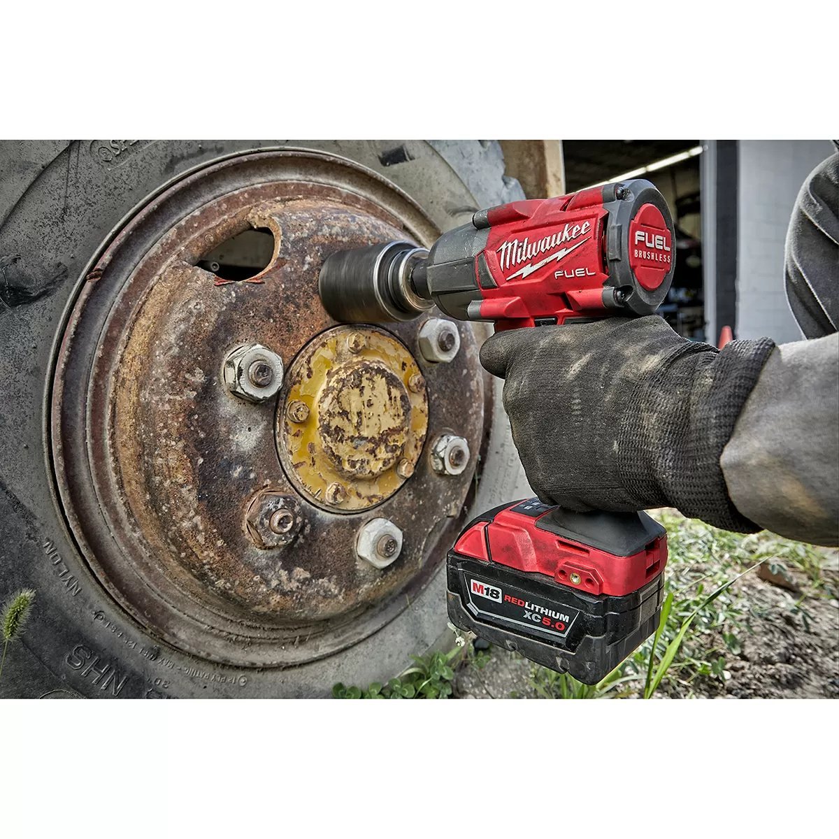 Milwaukee® Tool M18 FUEL™ Mid - Torque Impact Wrench w/Friction Ring - Tool ONLY - QC Supply - 