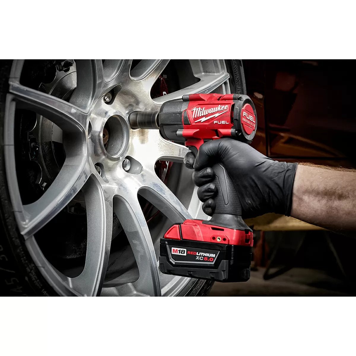 Milwaukee® Tool M18 FUEL™ Mid - Torque Impact Wrench w/Friction Ring - Tool ONLY - QC Supply - 