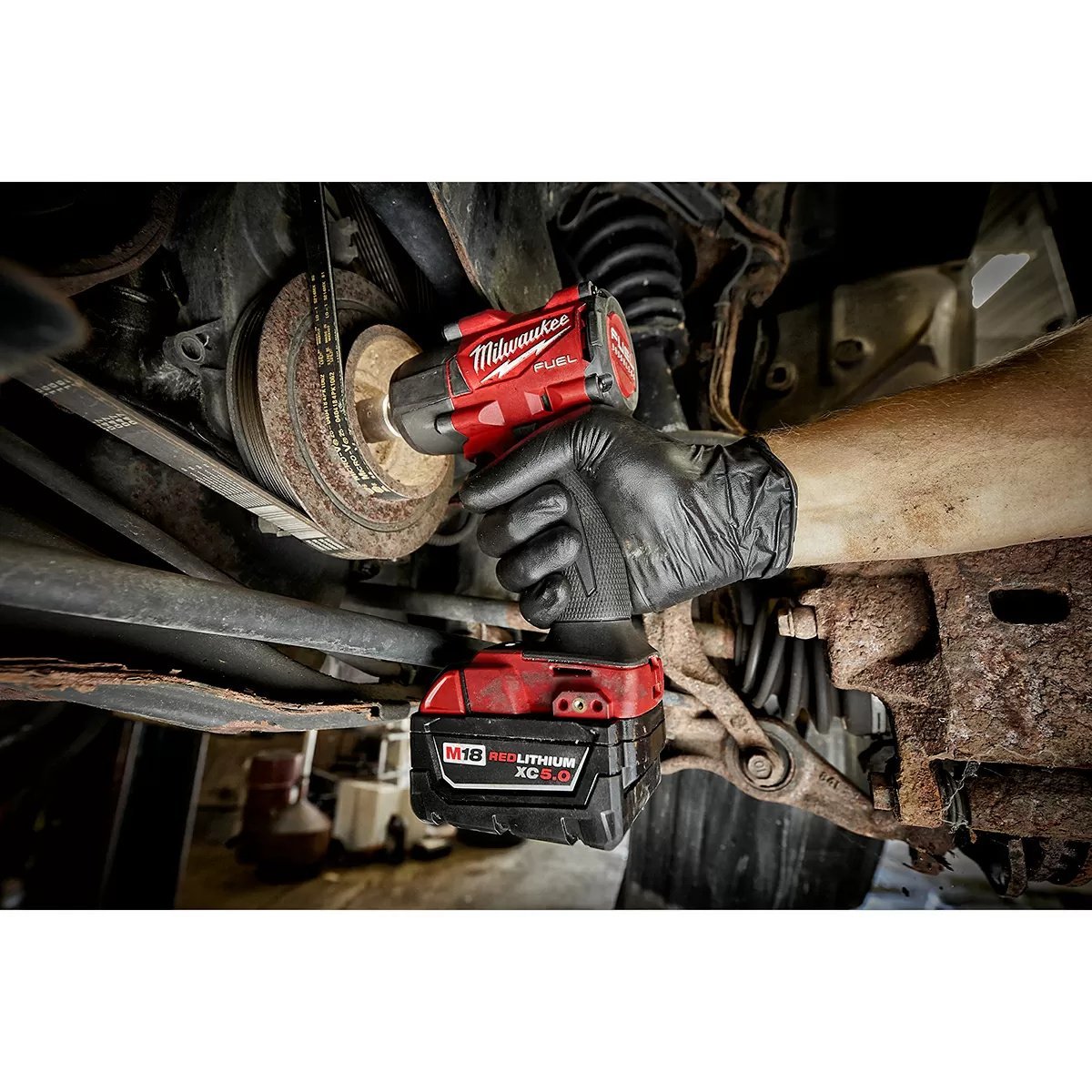 Milwaukee® Tool M18 FUEL™ Mid - Torque Impact Wrench w/Friction Ring - Tool ONLY - QC Supply - 