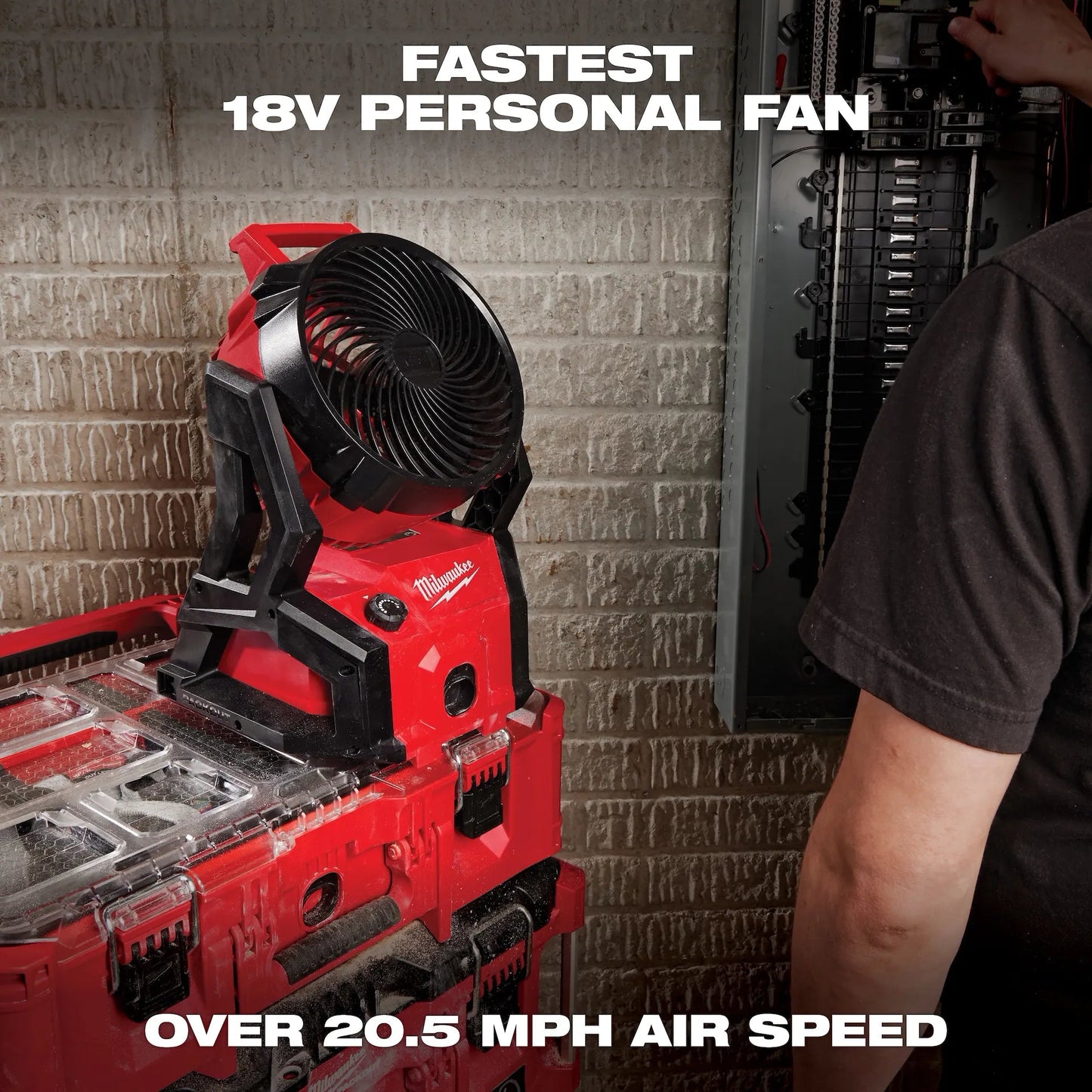 Milwaukee® Tool M18™ Job Site Fan - QC Supply - 