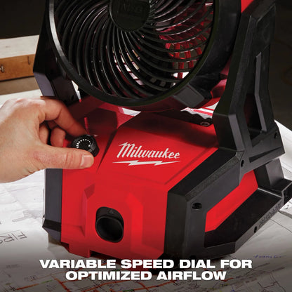 Milwaukee® Tool M18™ Job Site Fan - QC Supply - 