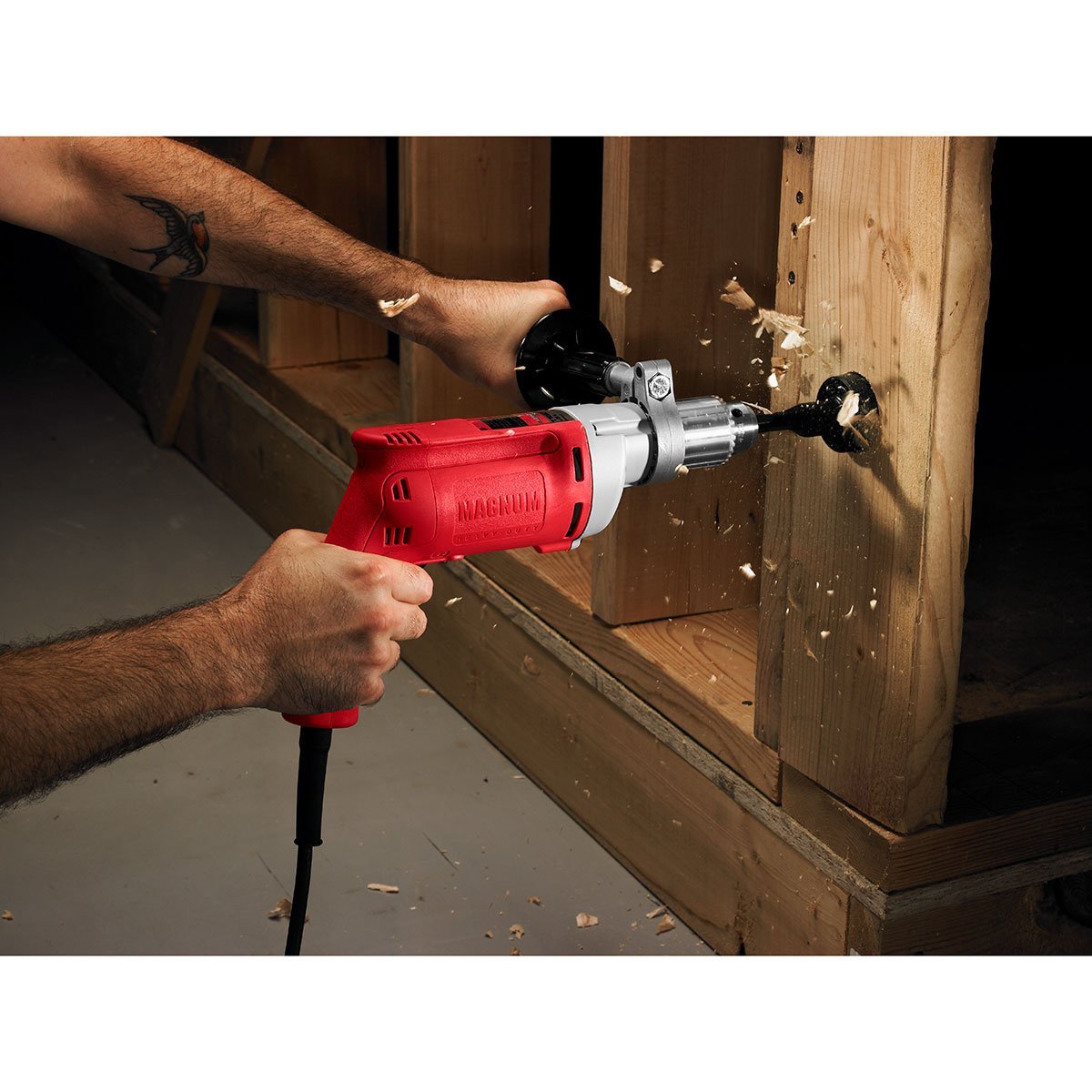 Milwaukee® Tool Magnum® 1/2" Drill - 0 - 850 RPM - QC Supply - 