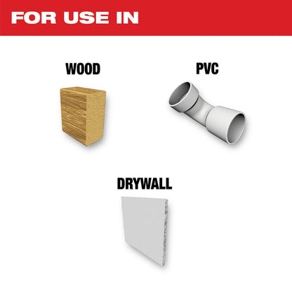Milwaukee Tool OPENLOK™ HCS Japanese Tooth ProCurve™ Hardwood Blades 13/8" - QC Supply - 