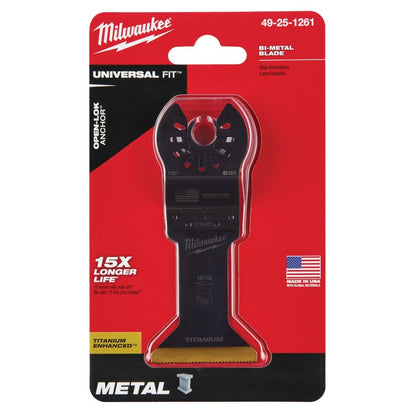 Milwaukee Tool OPENLOK Titanium Enhanced BiMetal MultiMaterial Blades 13/4" - QC Supply - 
