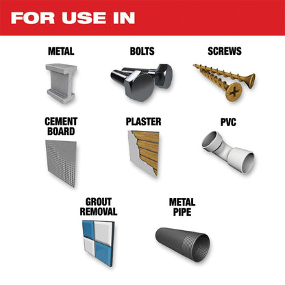 Milwaukee Tool OPENLOK™ Titanium Enhanced Carbide Teeth Metal Blades 13/8" - QC Supply - 