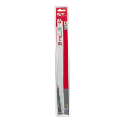 Milwaukee Tool Sawzall Blade - 12" 8/12 TPI - 5Pk - QC Supply - 