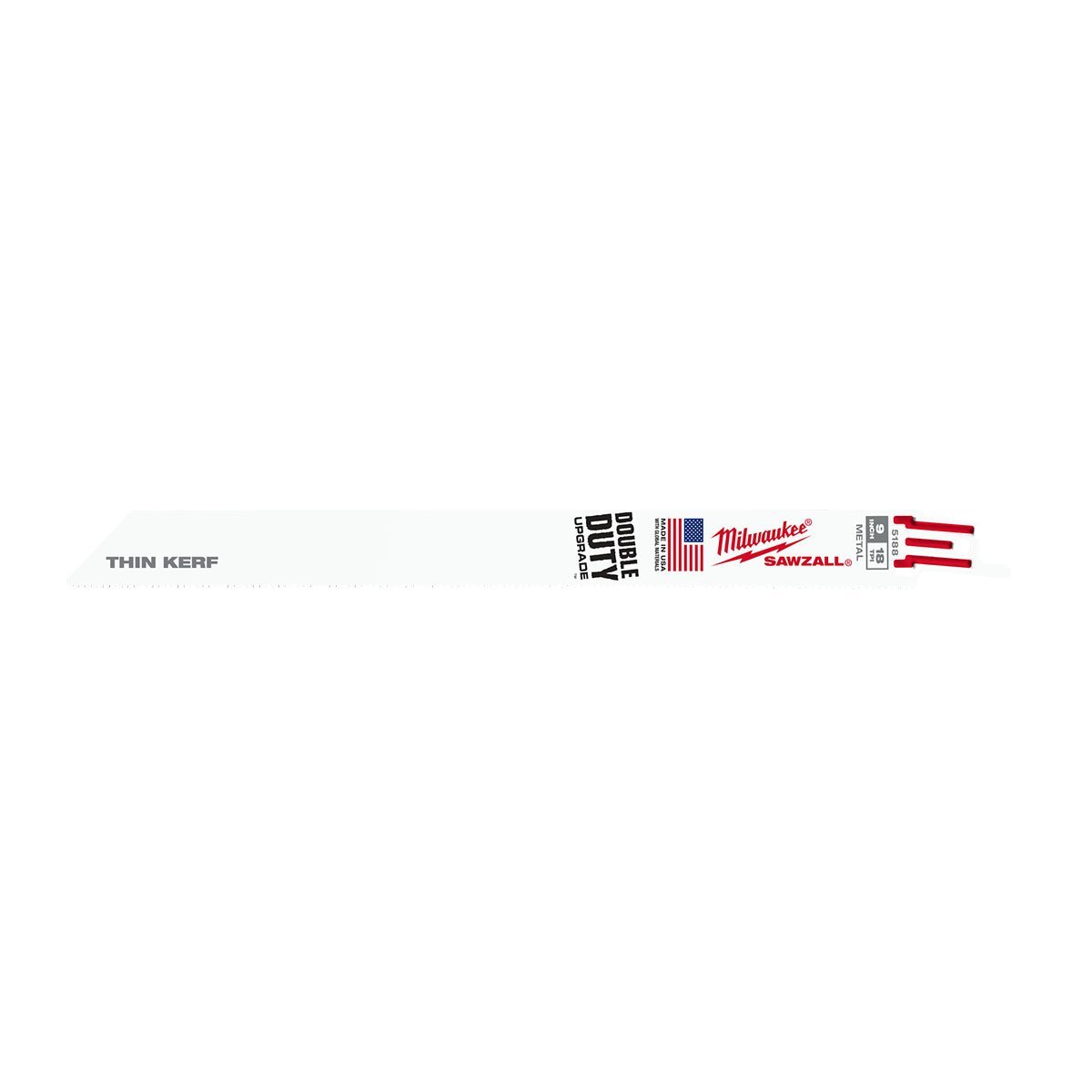 Milwaukee Tool SAWZALL® Blades 9" 5 Pack - QC Supply - 