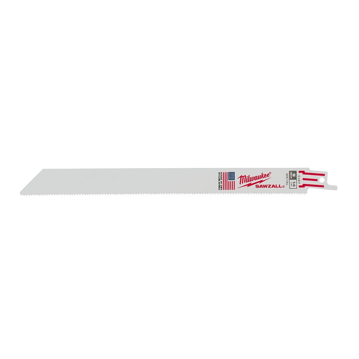 Milwaukee Tool SAWZALL® Blades 9" 5 Pack - QC Supply - 
