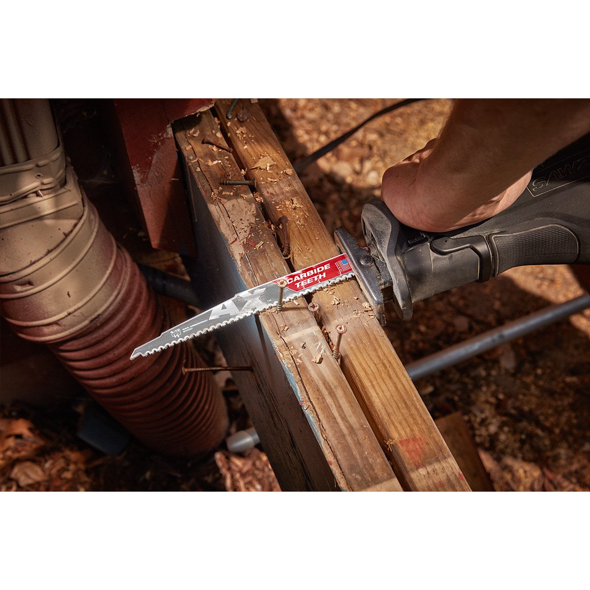 Milwaukee Tool Sawzall The AX™ Carbide Blade - 5 TPI 6 - 1Pk - QC Supply - 