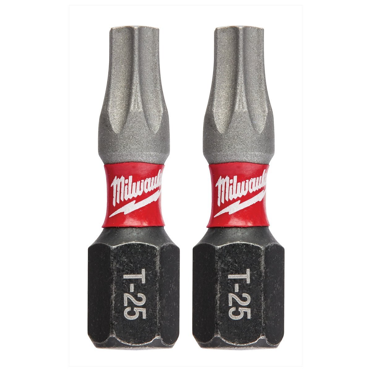 Milwaukee Tool Shockwave 1" Impact Torx T25 Power Bits - QC Supply - 