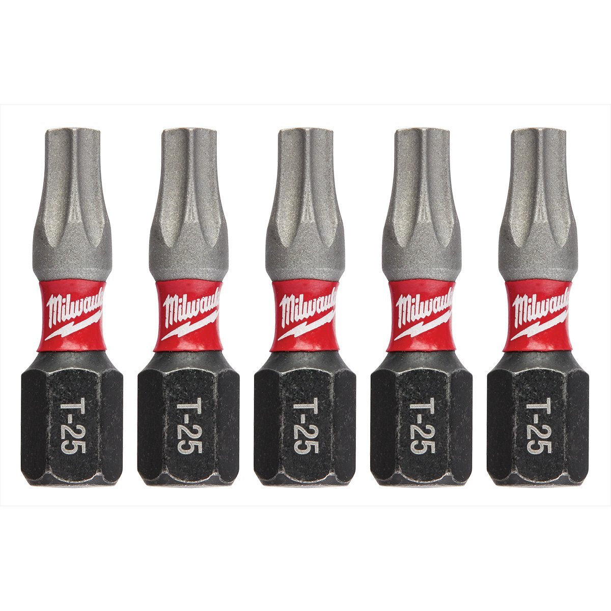 Milwaukee Tool Shockwave 1" Impact Torx T25 Power Bits - QC Supply - 