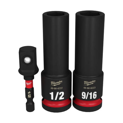 Milwaukee Tool Shockwave 1/2" Drive Impact Socket Set - QC Supply - 