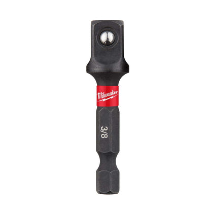 Milwaukee Tool Shockwave 1/4" Hex Shank to 3/8" Socket Adapter - QC Supply - 