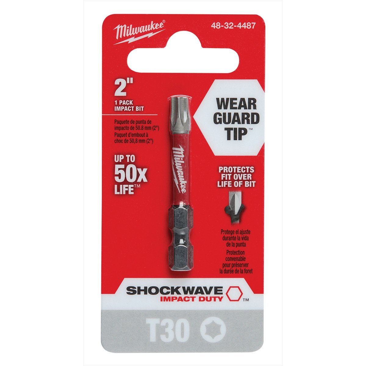 Milwaukee Tool Shockwave™ 2" Impact Torx Power Bit - QC Supply - 