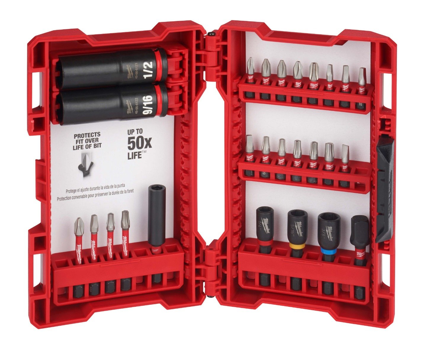 Milwaukee Tool Shockwave™ Impact Duty Drive & Fasten Set - 26 Piece - QC Supply - 