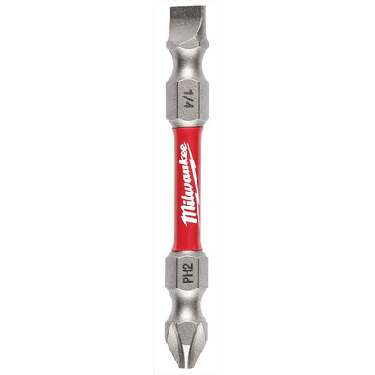 Milwaukee Tool Shockwave™ PH2/SL #10 Impact Double Ended Bit - QC Supply - 