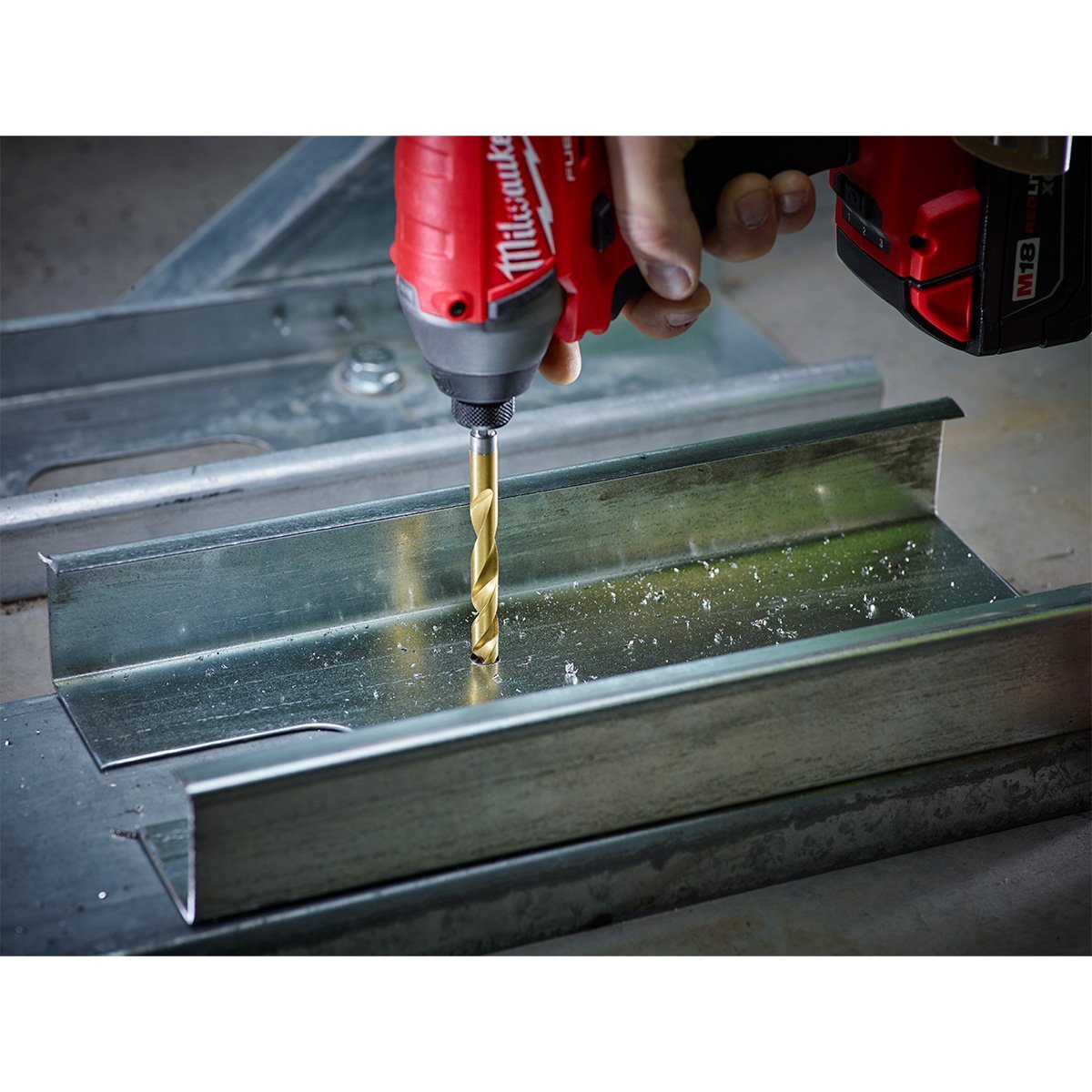 Milwaukee Tool Shockwave™ Red Helix™ Titanium Drill Bit Set - 15 Piece - QC Supply - 