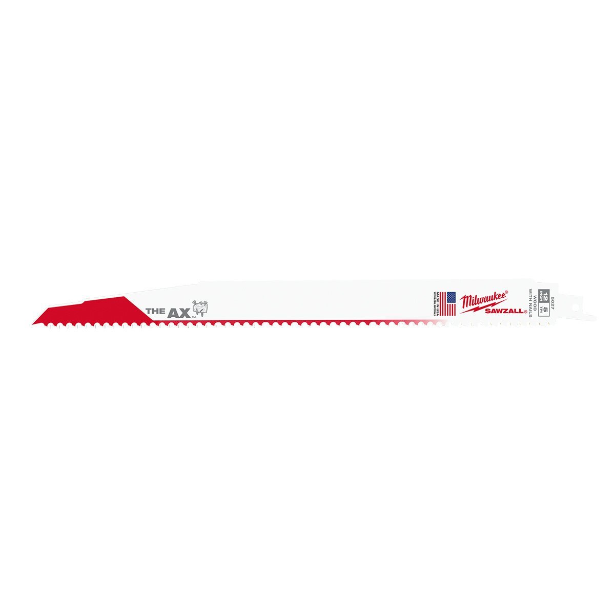 Milwaukee Tool The Ax™ Sawzall® Blade - 12" 5 TPI - 5Pk - QC Supply - 