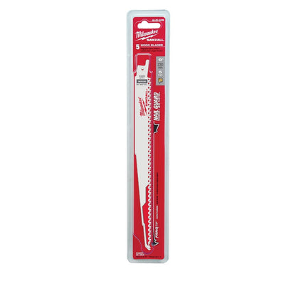 Milwaukee Tool The AX™ SAWZALL® Blade - 9" 5 TPI - 5 Pack - QC Supply - 