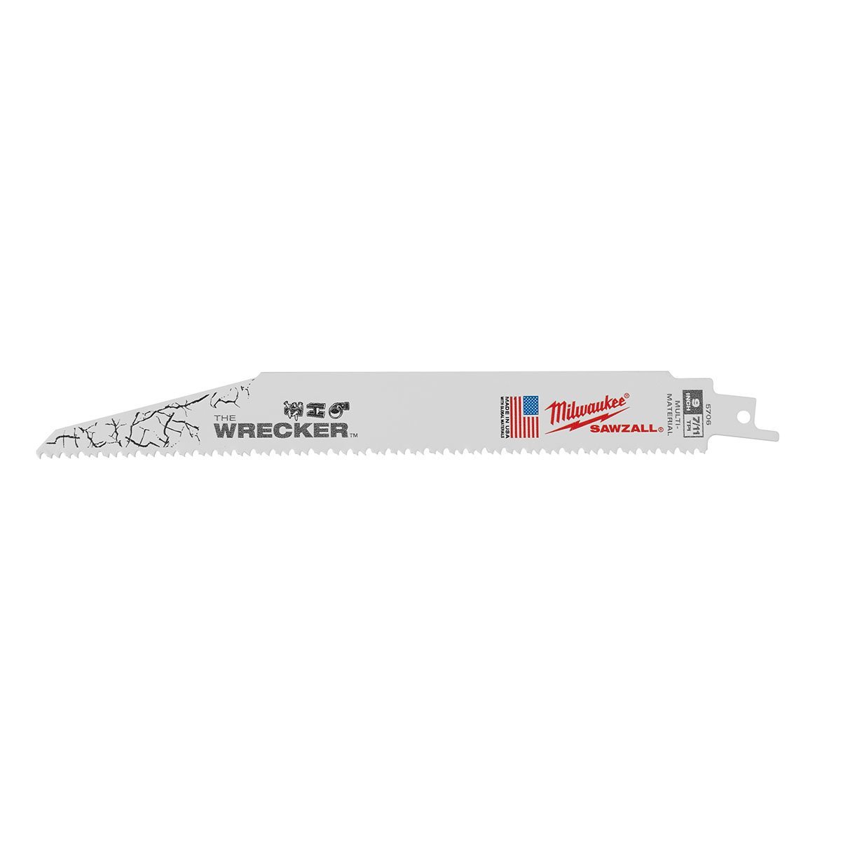 Milwaukee Tool The WRECKER™ Multi - Material SAWZALL® Blade - 9" - 7/11TPI - 5 Pack - QC Supply - 