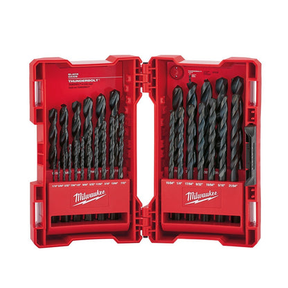 Milwaukee Tool THUNDERBOLT® Black Oxide Drill Bit Set - 29 Piece - QC Supply - 