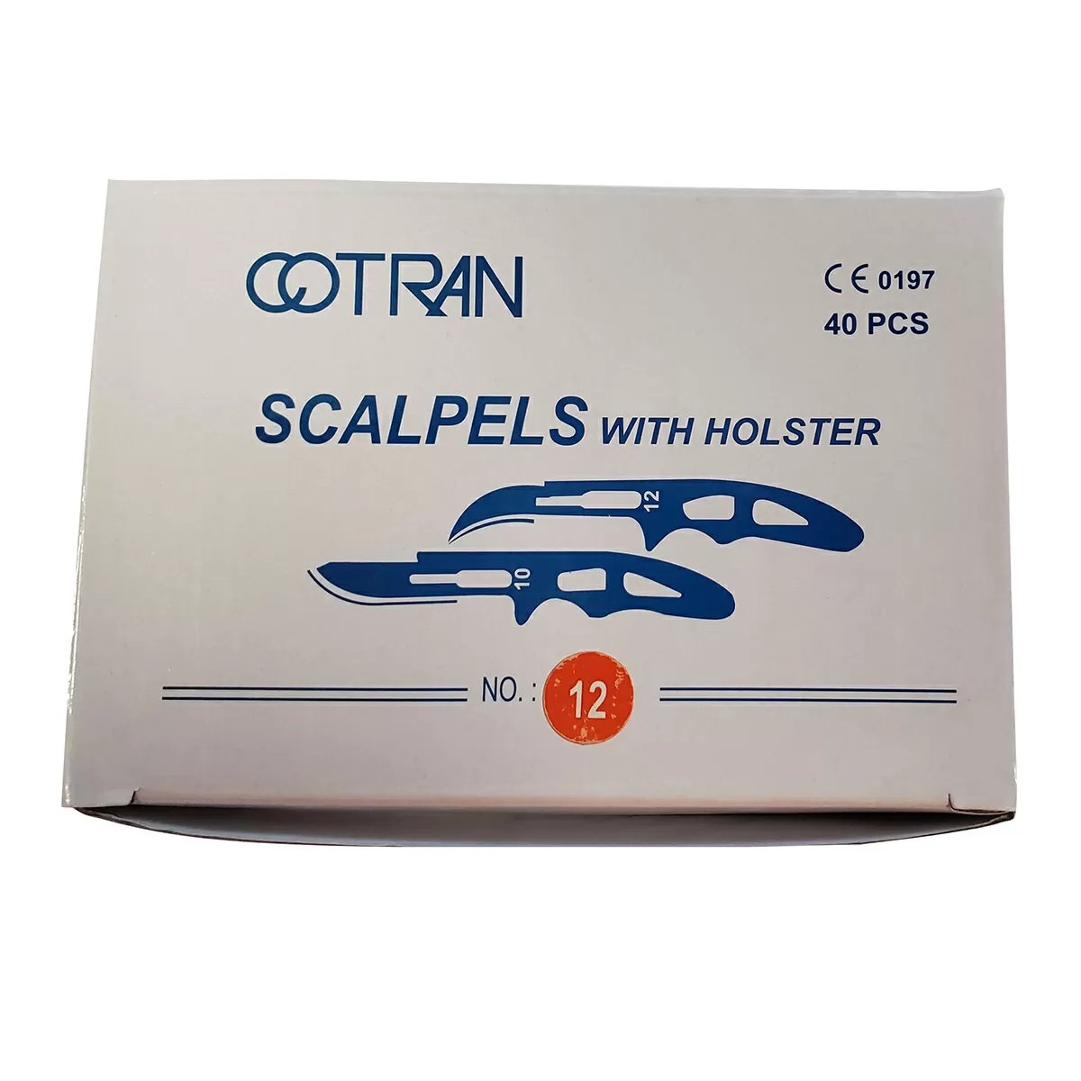 Mini Disposable Scalpel - #12 Hook Blade - QC Supply - 