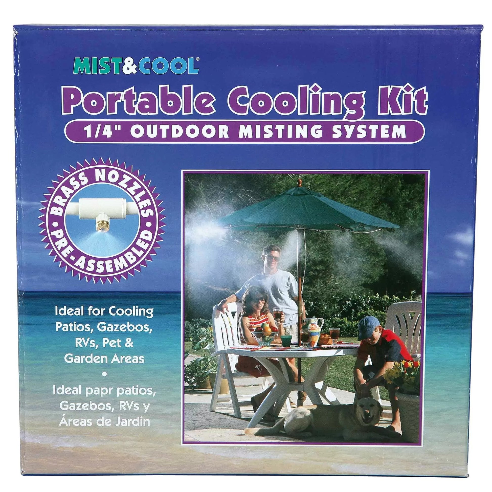 Mist & Cool® 1/4" Portable Kit - QC Supply - 