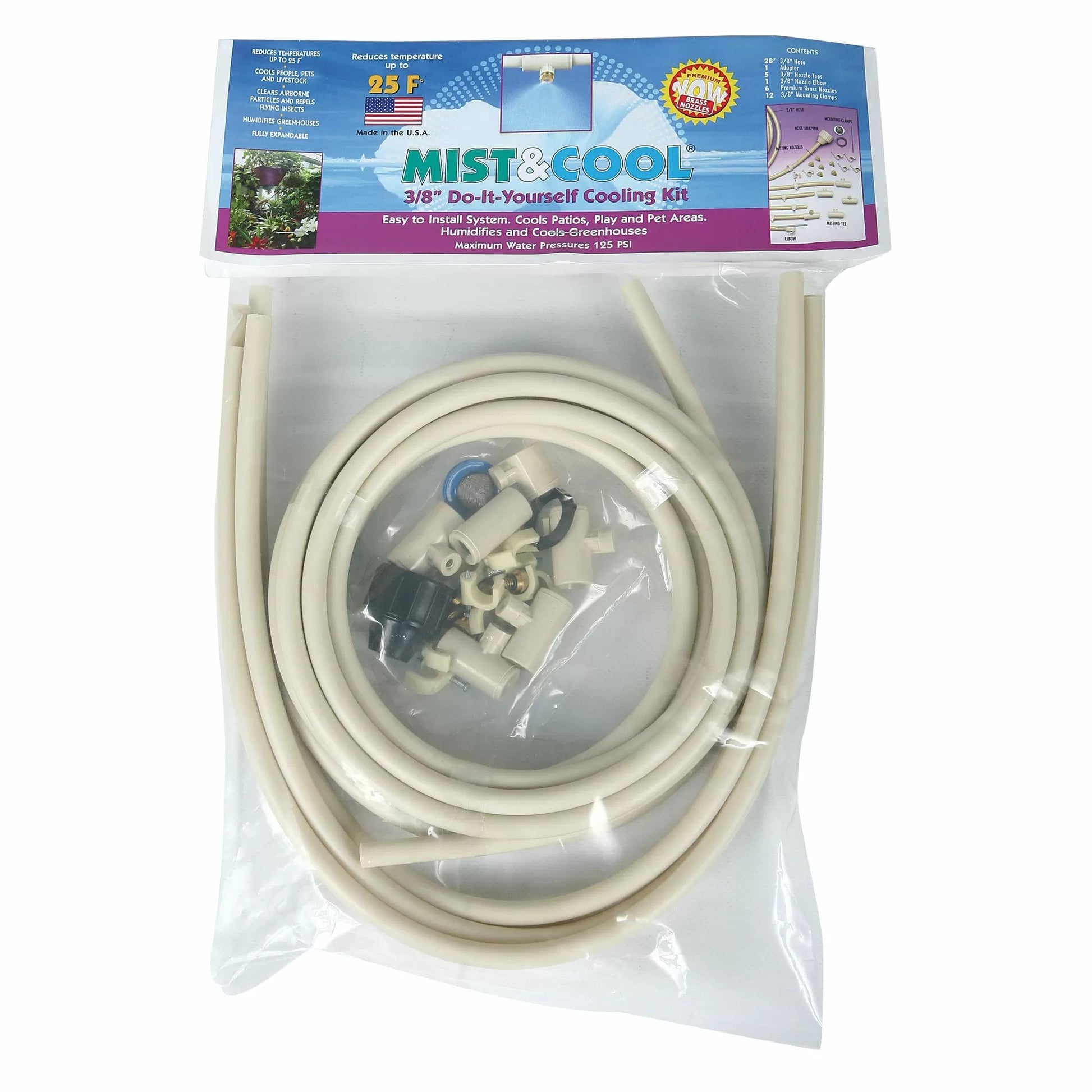 Mist & Cool® 3/8" Do - It - Yourself Kit - QC Supply - 
