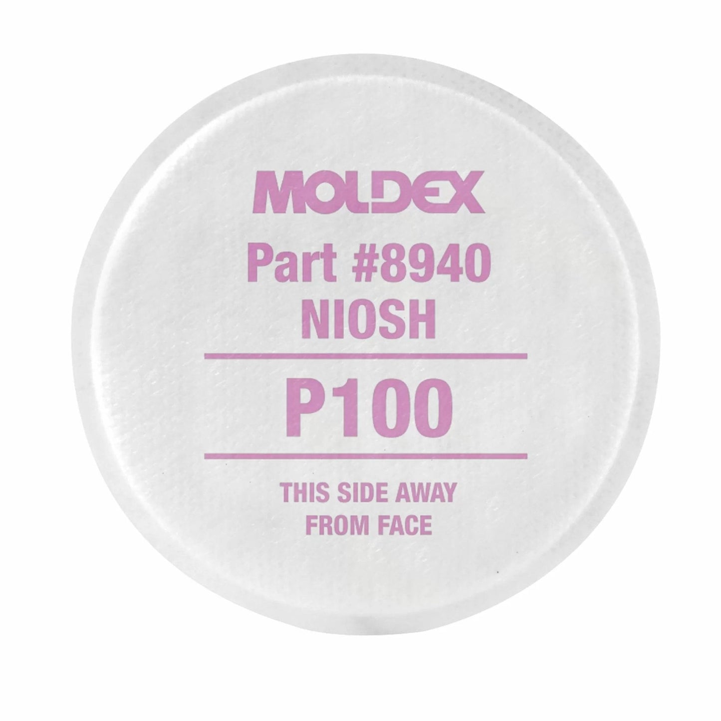 Moldex® P100/Hepa Particulate Pre - Filters for 8000 Respirator - One Pair - QC Supply - 