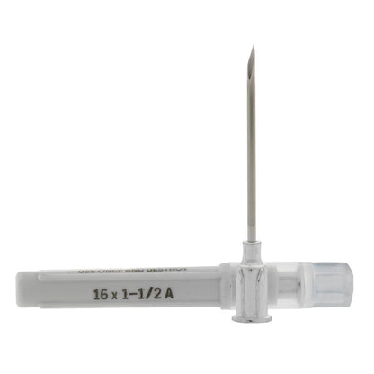 Monoject™ Aluminum Hub Disposable Needle 16 ga. - QC Supply - 