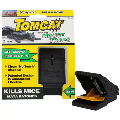 Motomco Mouse Traps - 2 Pack - QC Supply - 