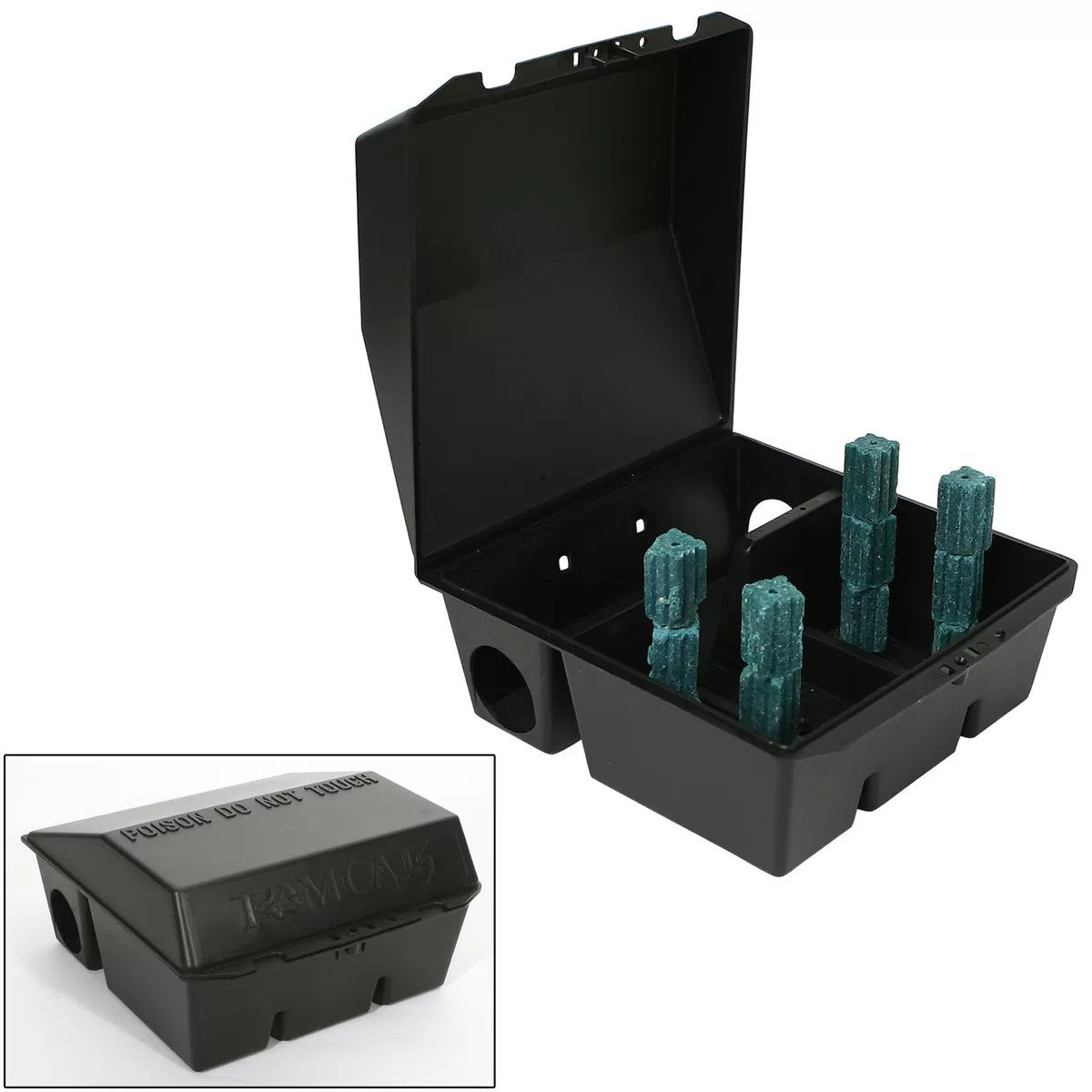 Motomco Tamper - Resistant Rat Bait Station - QC Supply - 
