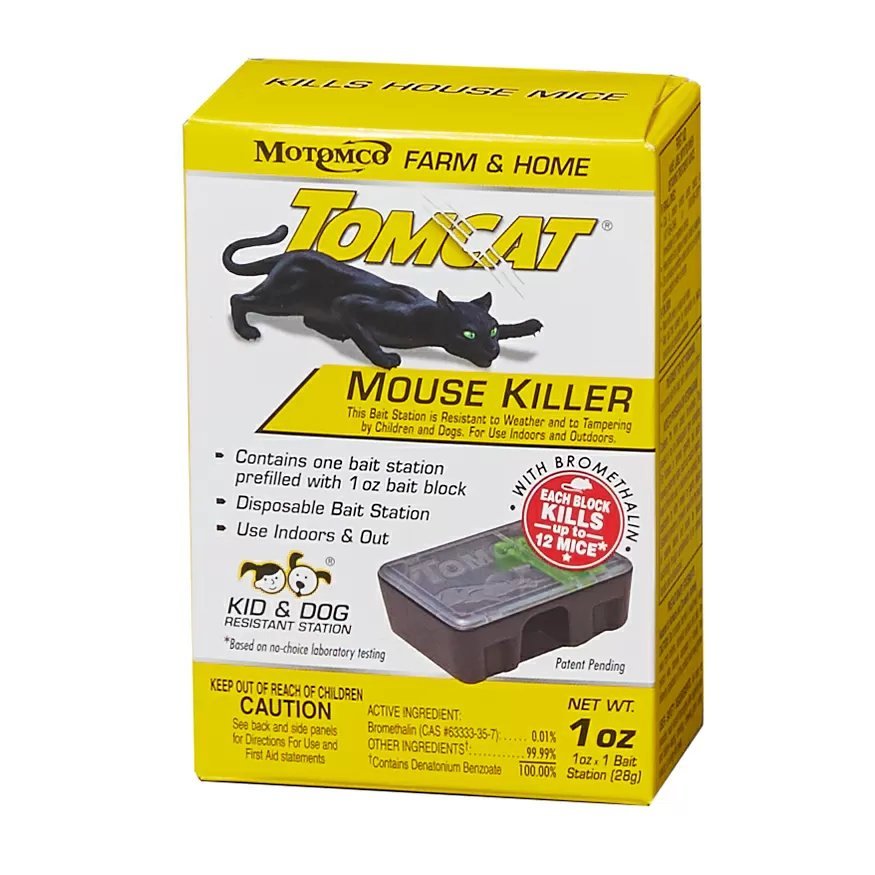 Motomco Tomcat® Disposable Mouse Bait Stations - QC Supply - 