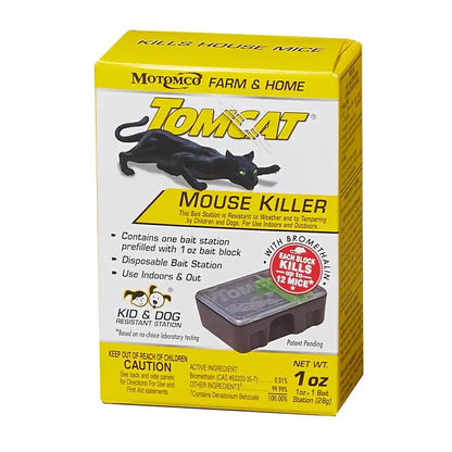 Motomco Tomcat® Disposable Mouse Bait Stations - QC Supply - 