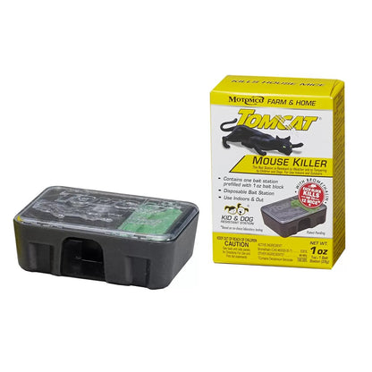 Motomco Tomcat® Disposable Mouse Bait Stations - QC Supply - 