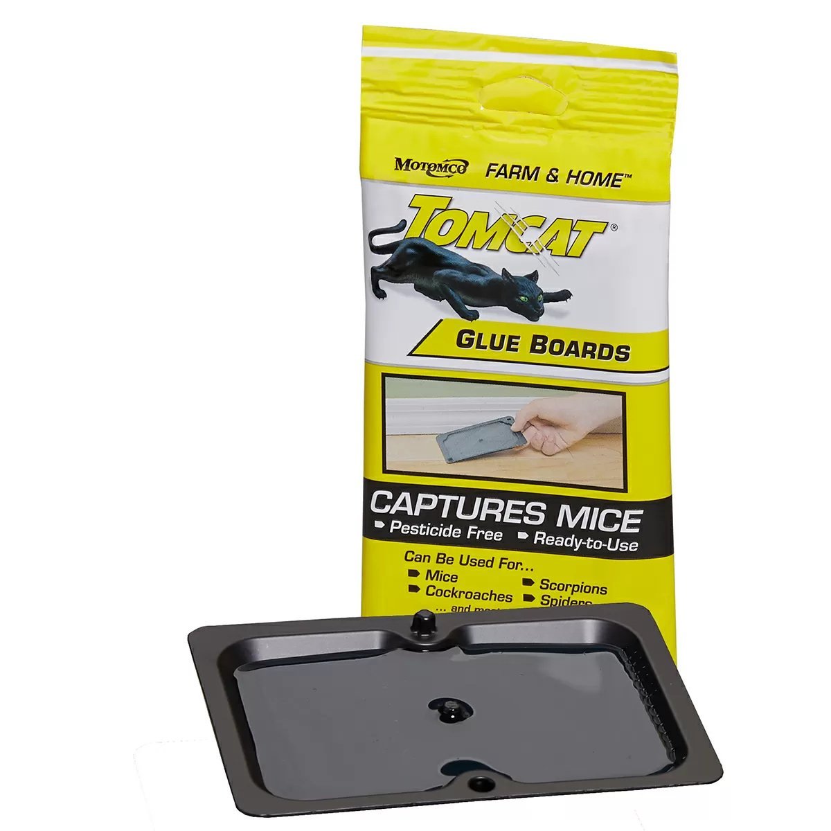 Motomco Tomcat® Mouse Glue Boards 2 Pk - QC Supply - 