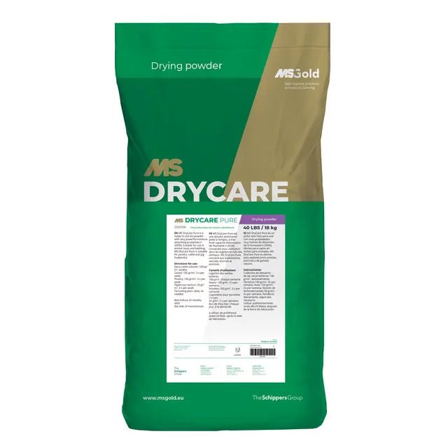 MS Schippers DryCare Pure, 40 lbs / 18 kg - Hygiene powder - QC Supply - 
