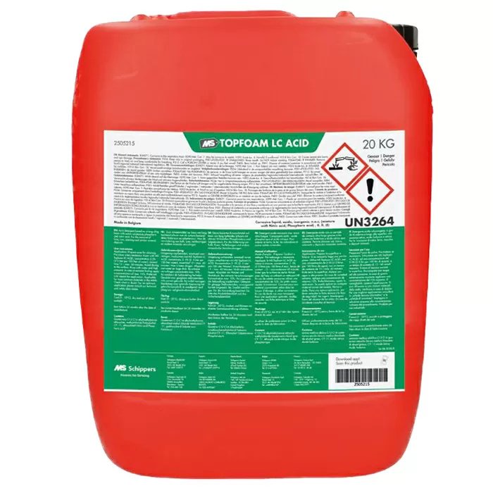 MS Schippers TopFoam LC Acid - QC Supply - 