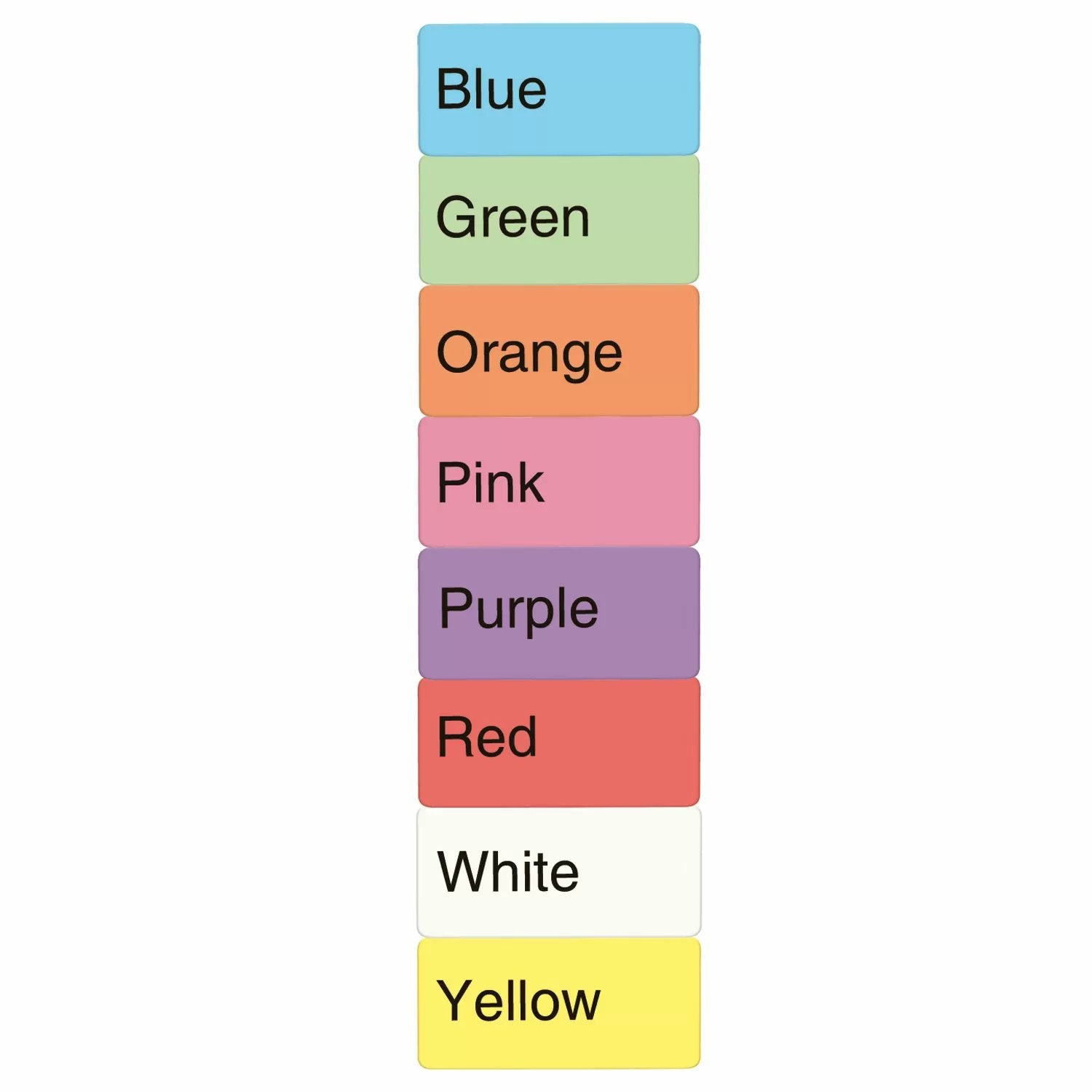 Multi - Purpose Label Tag with 4 Lines of Information - QC Supply - 
