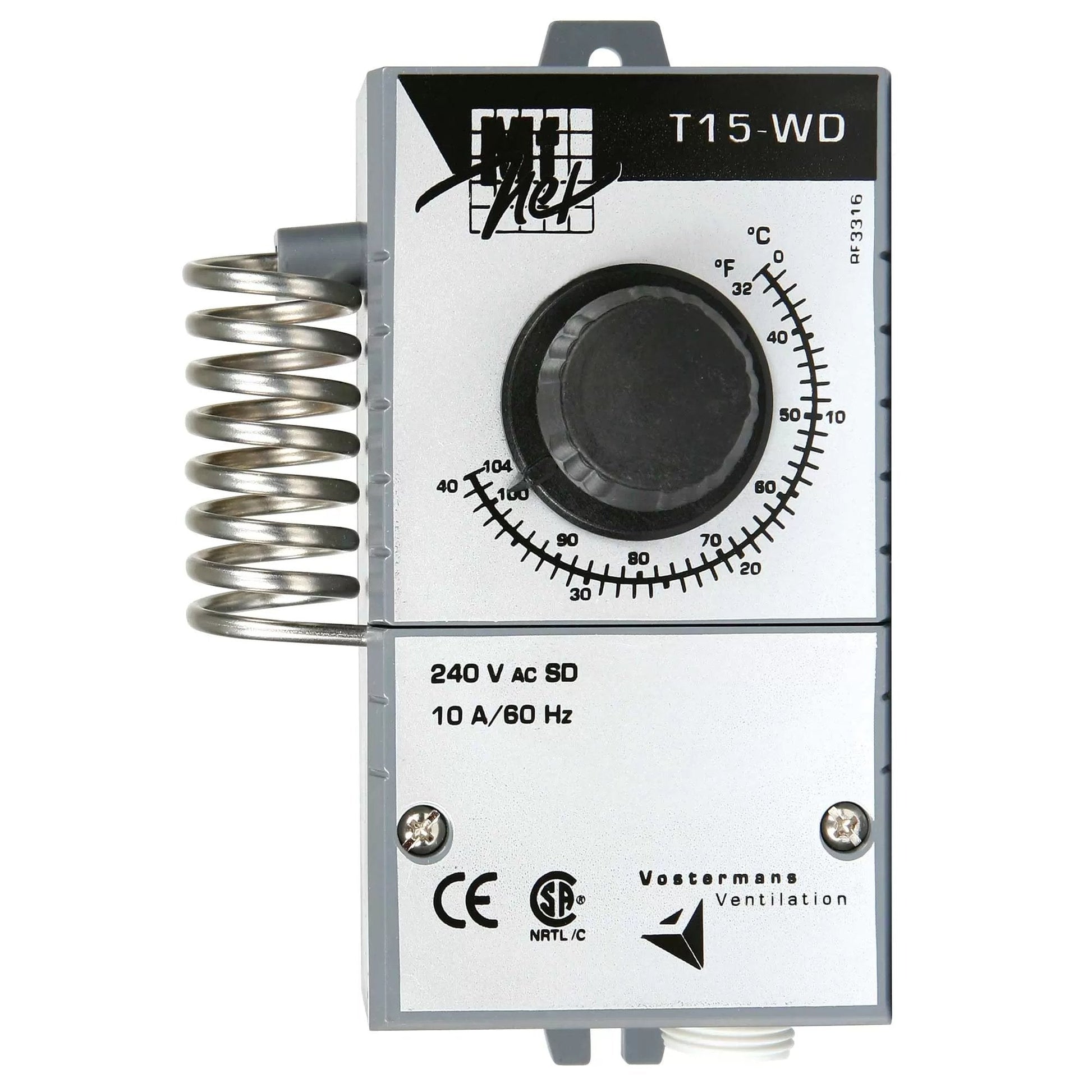 Multifan T15 - WD Thermostat - QC Supply - 