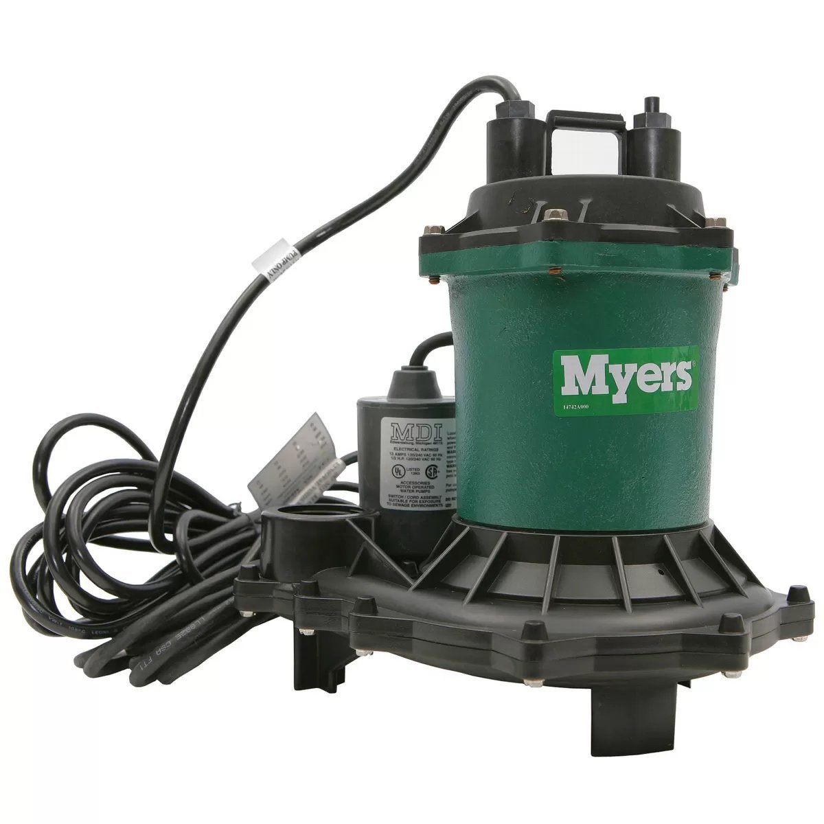 Myers® Submersible ME40 Sump Pump - QC Supply - 