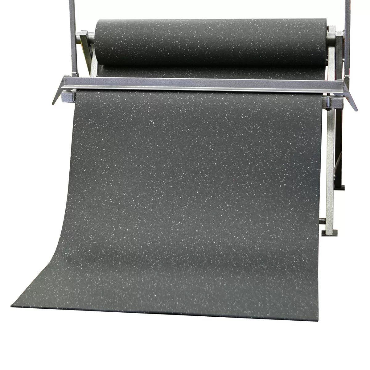 Natural Rolled Rubber Mat - 4' Wide x 3/8" Thick - Sold By The Foot - QC Supply - 