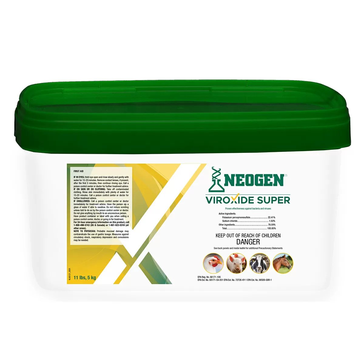 Neogen Viroxide Super Disinfectant - QC Supply - 