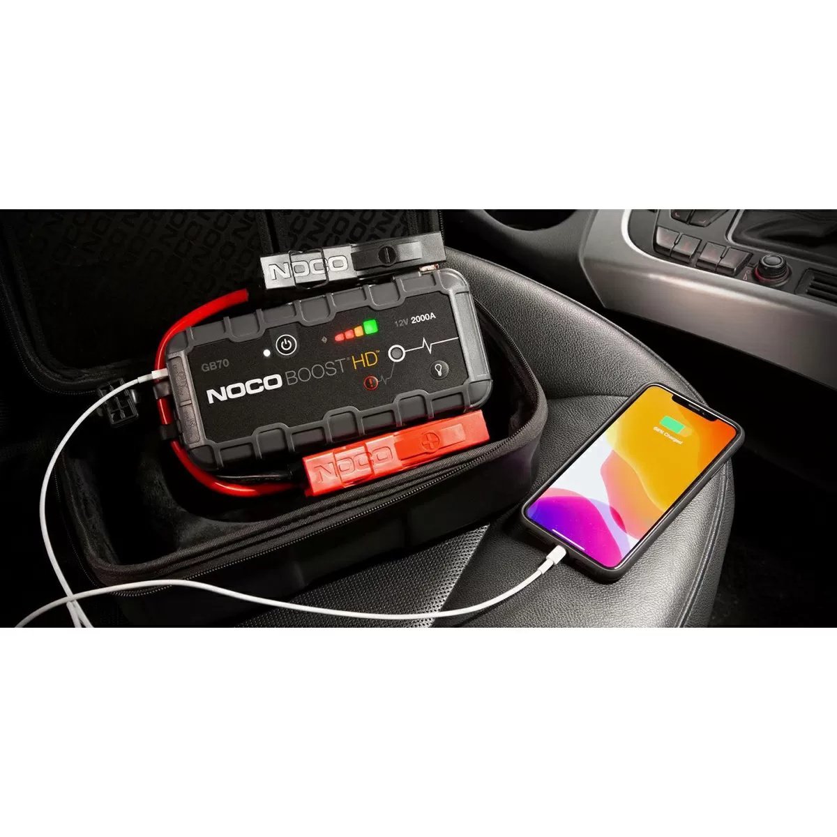 amp booster box 12V/24V Jump Starter and heavy Boost plus GB40 1000 Amp