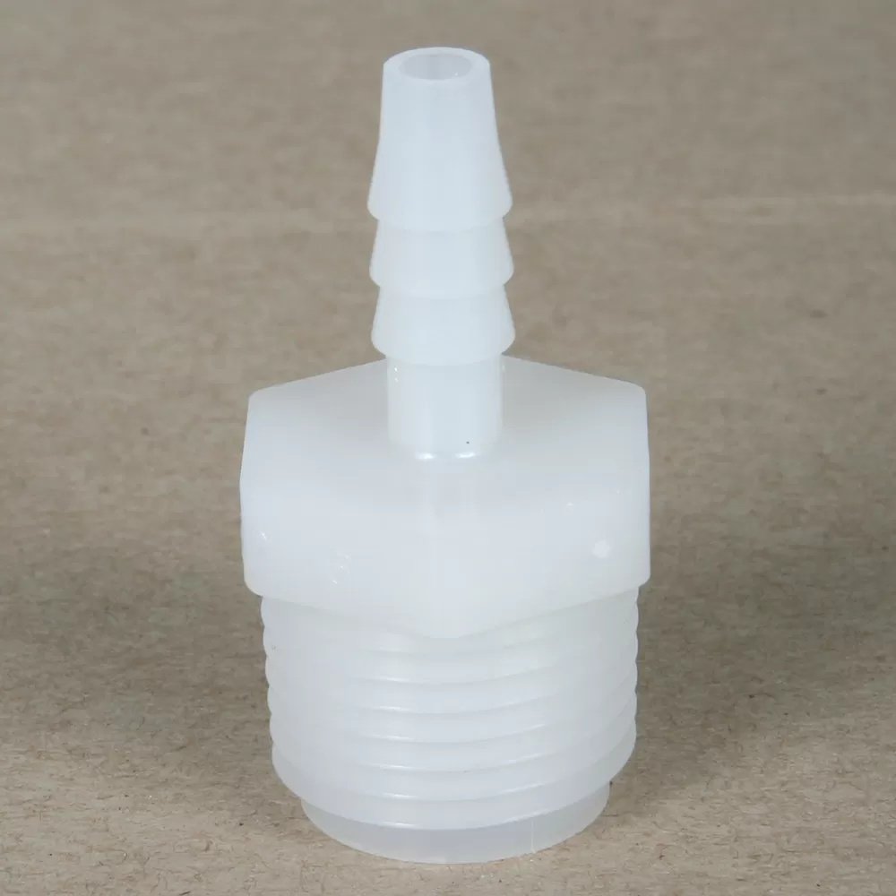 Nylon Male Thread x Hose Barb Fittings 1/2" MPT - QC Supply - 