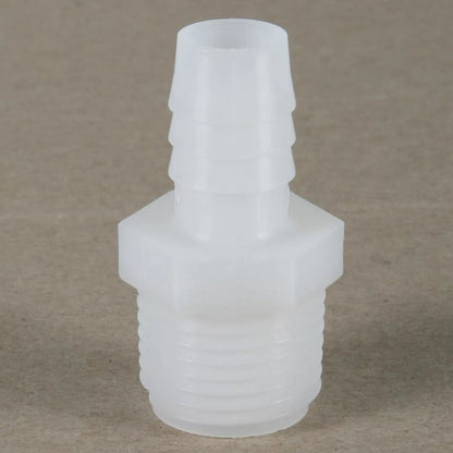 Nylon Male Thread x Hose Barb Fittings 1/2" MPT - QC Supply - 