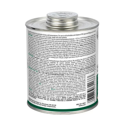 Oatey® All Weather Clear PVC Cement - 32 oz. - QC Supply - 