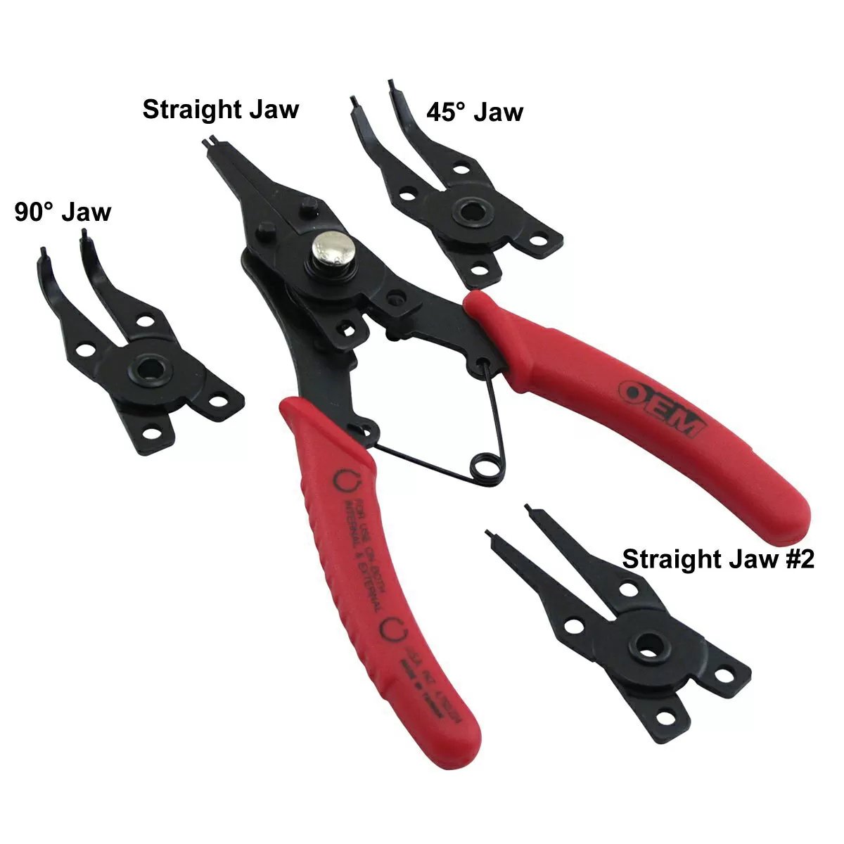 OEM® Snap Ring Plier Set - QC Supply - 