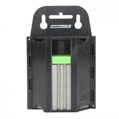 OEM Tools® Utility Knife Blade Dispenser - 100 Pieces - QC Supply - 