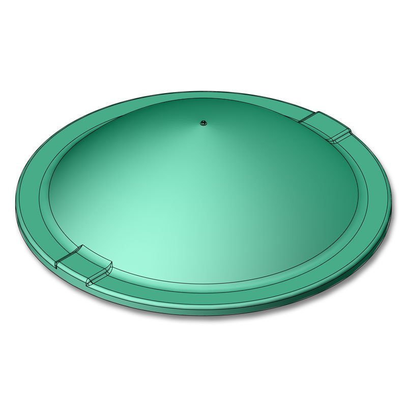 Osborne Industries Hopper Lid, RF3 Series - QC Supply - 